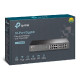 TP-Link 16-port Gigabit Easy Smart Desktop/Rackmount PoE+ preklopnik (Switch), 16×10/100/1000M RJ45 ports, 8×PoE+ ports,