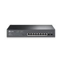 TP-Link Omada JetStream 10-port Gigabit PoE+ Smart preklopnik (Switch), 8×10/100/1000M RJ45 ports + 2×SFP ports (150W)