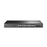 TP-Link Omada JetStream 24-port Gigabit Smart preklopnik (Switch), 24×10/100/1000M RJ45 ports, 4×Gigabit SFP, 1U 19" rac