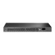 TP-Link Omada JetStream 24-port Gigabit Smart preklopnik (Switch), 24×10/100/1000M RJ45 ports, 4×Gigabit SFP, 1U 19" rac