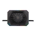 SureFire Bora X1 Gaming podloga za hlađenje prijenosnika do 17", USB, RGB LED