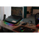 SureFire Bora X1 Gaming podloga za hlađenje prijenosnika do 17", USB, RGB LED
