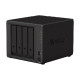 Synology DS923+ DiskStation 4-bay NAS server, 2.5"/3.5" HDD/SSD M.2 podrška, Wake on LAN/WAN, 4GB, 2×G-LAN, USB3.0/eSATA