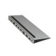 Roline USB-C Multiport Docking Station, 4K HDMI/DP, VGA, 2× USB3.2, 1× USB2.0, 1× SD/Micro SD čitač kartica, 1× USB-C PD