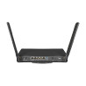 Mikrotik hAP ax3, Wi-Fi 6, C53UiG+5HPaxD2HPaxD, Quad-Core 1.8 GHz CPU, 1GB RAM, 4×Gbit/1×2.5Gbit LAN (PoE In/Out), 2.4GH