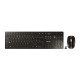 Cherry DW 9100 Slim bežična/BT tipkovnica + miš, AES-128 enkripcija, crna