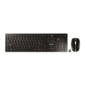 Cherry DW 9100 Slim bežična/BT tipkovnica + miš, AES-128 enkripcija, crna