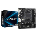 Asrock MB A520M-HDV, S. AM4, DDR4/4733+(OC), PCIe 3.0, G-LAN, VGA/DVI-D/HDMI, mATX