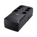 Fortron Source UPS NanoFit 800VA/480W, Offline, 2×USB, 6×Schuko, RJ45, 1×5Ah, 3.5min autonomija@50%