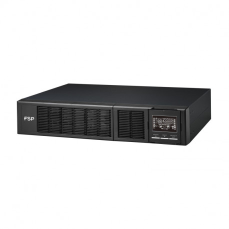 Fortron Source UPS Clippers Rack/Tower 2000VA/2000W, On-line double conversion, USB, RS-232, EPO, 8×C13, 4×9Ah, 3min aut