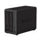 Synology DS723+ DiskStation 2-bay All-in-1 NAS server, 2.5"/3.5" HDD/SSD podrška, Hot Swappable HDD, Wake on LAN/WAN, 2G