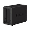 Synology DS723+ DiskStation 2-bay All-in-1 NAS server, 2.5"/3.5" HDD/SSD podrška, Hot Swappable HDD, Wake on LAN/WAN, 2G