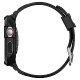 Spigen Rugged Armor Pro, zaštitna maska s remenom za Apple pametni sat, crna - Apple Watch 8/7 (45mm)/SE 2022/6/SE/5/4 (