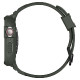 Spigen Rugged Armor Pro, zaštitna maska s remenom za Apple pametni sat, zelena - Apple Watch 8/7 (45mm)/SE 2022/6/SE/5/4