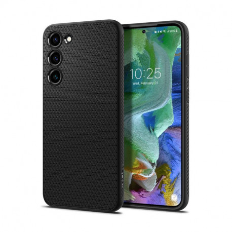 Spigen Liquid Air, zaštitna maska za telefon, crna - Samsung Galaxy S23+