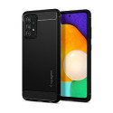 Spigen Rugged Armor, zaštitna maska za telefon, crna - Samsung Galaxy A52s 5G/Galaxy A52 (LTE/5G)