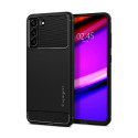 Spigen Rugged Armor, zaštitna maska za telefon, crna - Samsung Galaxy S21 FE 5G