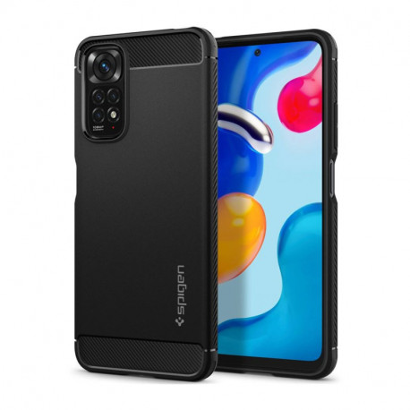 Spigen Rugged Armor, zaštitna maska za telefon, crna - Xiaomi Redmi Note 11S/Note 11 (ACS04417)