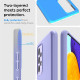 Spigen Thin Fit, zaštitna maska za telefon, ljubičasta - Samsung GalaxyA52s 5G/Galaxy A52 (LTE/5G)