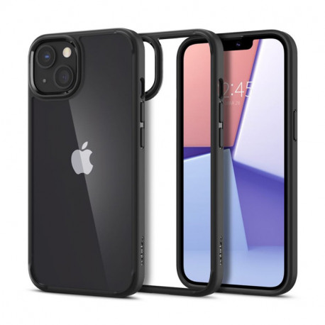 Spigen Ultra Hybrid, zaštitna maska za telefon, mat crna - iPhone 13