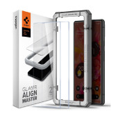 Spigen Glas.tR AlignMaster, zaštitno staklo za ekran telefona, 2 kom + okvir za instalaciju - Pixel 6 (AGL04164)
