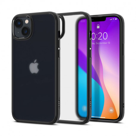 Spigen Ultra Hybrid, zaštitna maska za telefon, frost black - iPhone 14 Plus (ACS04901)