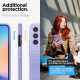 Spigen Liquid Air, zaštitna maska za telefon, ljubičasta - Samsung Galaxy A34 5G (ACS06104)