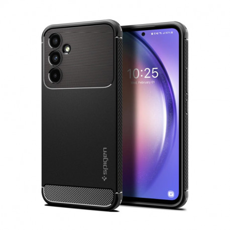 Spigen Rugged Armor, zaštitna maska za telefon, crna - Samsung Galaxy A54 5G (ACS05888)