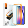 Spigen Glass Align Master Clear, zaštitno staklo za ekran telefona, 2 kom + okvir za instalaciju - Samsung Galaxy A54 5G