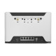 Mikrotik Chateau LTE6, 716MHz CPU, 256MB RAM, 5×G-LAN, 2.4Ghz/5Ghz 802.11a/b/g/n/ac, LTE CAT6 modem, USB, MicroSIM, PSU,