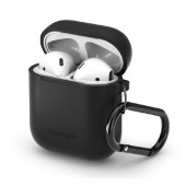 Spigen Silicone case, zaštitna maska za AirPods, crna - AirPods 1/2019 (066CS24808)