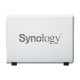 Synology DS223j DiskStation 2-bay NAS server, 2.5"/3.5" HDD/SSD podrška, 1GB DDR4, 1GbE×1, USB3.2 Gen1×2, Wake on LAN/WA