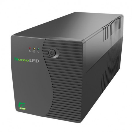 Elsist UPS NemoLED 120 1200VA/480W, Line-Interactive, 2×Schuko, 1×9Ah, 10min. autonomija