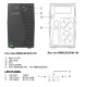 Elsist UPS NemoLED 120 1200VA/480W, Line-Interactive, 2×Schuko, 1×9Ah, 10min. autonomija