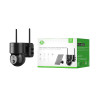 WOOX WiFi Smart vanjska kamera + solarni panel za punjenje, Full HD 1080P, PTZ,  microSD, baterija 5200mAh, IP65 vodootp
