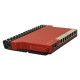 Mikrotik RouterBOARD L009UiGS-RM, 800MHz CPU, 512MB RAM, 8×G-LAN, 1×2.5G SFP, USB, desktop/1U rackmount kučište, PSU, K-