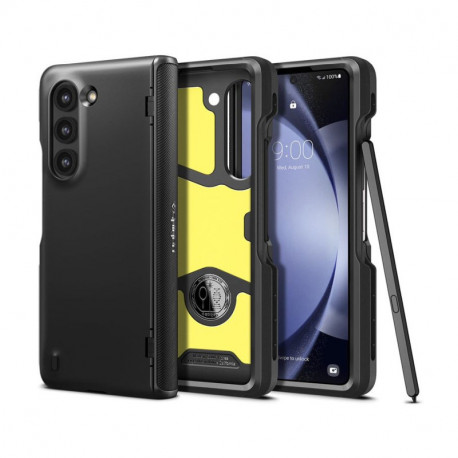 Spigen Slim Armor Pro Pen Edition, zaštitna maska za telefon, crna - Samsung Galaxy Z Fold5 (ACS06213)