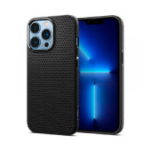 Spigen Liquid Air, zaštitna maska za telefon, mat crna - iPhone 15 Plus (ACS06650)