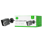 WOOX WiFi Smart vanjska kamera, Ultra HD 2K microSD (max. 128GB), IP65 vodootporna, Alexa & Google Assistant, WooxHome app (R