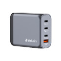 Verbatim GNC-100 GaN zidni punjač 100W, 2×USB-C PD 100W / 1×USB-C PD 65W / 1× USB-A QC3.0