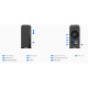 Synology DS124 DiskStation 1-bay NAS server, 2.5"/3.5" HDD/SSD podrška, Wake on LAN/WAN, 1GB DDR4, 1×1GbE, 2×USB3.2 Gen1