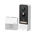 TP-Link Tapo Smart bežično zvono za vrata s video kamerom 2560×1920px, 2K 5MP, 160° dijagonalno, dvosmjerni audio, IR LED, de