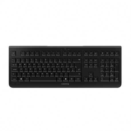Cherry KW 3000 tiha bežična tipkovnica, crna