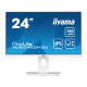 IIYAMA 24" XUB2492HSU-W6 FHD (1920×1080) IPS, 100Hz, 16:9, 0.4ms, 250 cd/m2, 1300:1, 1xHDMI/DP, 4×USB-A, Pivot, zvučnici
