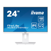 IIYAMA 24" XUB2492HSU-W6 FHD (1920×1080) IPS, 100Hz, 16:9, 0.4ms, 250 cd/m2, 1300:1, 1xHDMI/DP, 4×USB-A, Pivot, zvučnici