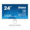 IIYAMA 24" XUB2492HSU-W6 FHD (1920×1080) IPS, 100Hz, 16:9, 0.4ms, 250 cd/m2, 1300:1, 1xHDMI/DP, 4×USB-A, Pivot, zvučnici