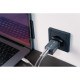 Verbatim GNC-35 GaN zidni punjač 35W, 1×USB-C PD 35W / 1×USB-A QC3.0 