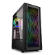 Sharkoon RGB WAVE Midi Tower ATX kućište bez napajanja, prednji/stražnji RGB ventilatori 4×120mm,Type-C (USB 3.2 Gen 2)x