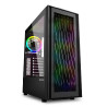 Sharkoon RGB WAVE Midi Tower ATX kućište bez napajanja, prednji/stražnji RGB ventilatori 4×120mm,Type-C (USB 3.2 Gen 2)x