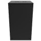 Canovate 21U 600x600x1022 SINGLE zidni ormar s bočnim stranama koje se mogu otvoriti izvana, crni (WS3O-9-2166F)